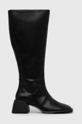 Vagabond Shoemakers ghete de piele Ansie femei, culoarea negru, cu toc drept 9BYY-OBD095_99X