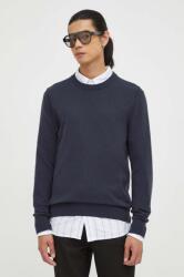 Marc O'Polo pulover din amestec de lana barbati, culoarea albastru marin, light 99KK-SWM07W_59X