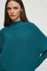MEDICINE pulover femei, culoarea verde, light, cu turtleneck ZBYX-SWD057_67X