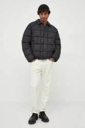 Calvin Klein Jeans geaca barbati, culoarea negru, de iarna 9BYX-KUM152_99X