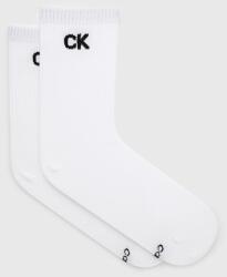 Calvin Klein Șosete femei, culoarea alb 99KK-LGD0HC_00X