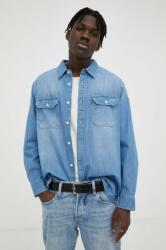 Levi's camasa jeans barbati, cu guler clasic, relaxed 9BYX-KDM054_50X