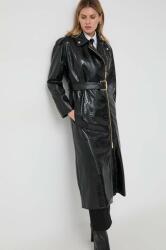 PINKO palton femei, culoarea negru, de tranzitie 9BYX-KPD097_99X