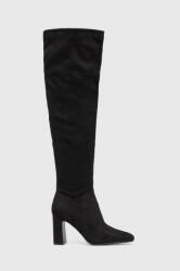 Steve Madden cizme Somerville femei, culoarea negru, cu toc drept, SM19000041 9BYX-OBD3MY_99X