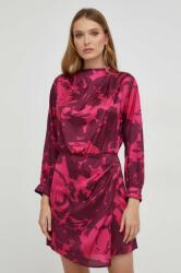 ANSWEAR rochie culoarea rosu, mini, evazati BMYX-SUD0D4_33X