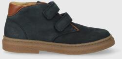 Pom D'api pantofi din piele intoarsa pentru copii TRIX EASY culoarea albastru marin 9BYX-OBK19H_59X