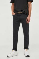 Ralph Lauren pantaloni barbati, culoarea negru, drept 9BYX-SPM0J6_99X