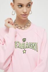 Chiara Ferragni bluza femei, culoarea roz, cu imprimeu PPYX-BLD0L0_30X