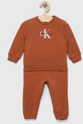 Calvin Klein Jeans trening copii culoarea portocaliu 9BYX-DKK01I_32X