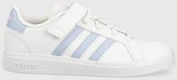 adidas sneakers pentru copii GRAND COURT 2.0 EL culoarea alb 9BYX-OBK069_00X