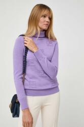Beatrice .b pulover de lana femei, culoarea violet, light MBYX-SWD02E_45X