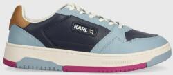 Karl Lagerfeld sneakers din piele KREW KL culoarea albastru marin, KL53020 9BYX-OBM1U6_59X