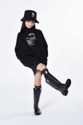 Karl Lagerfeld cizme copii culoarea negru 9BYX-OBK01D_99X