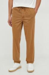 Tommy Hilfiger pantaloni barbati, culoarea maro, drept 9BYX-SPM00J_82X