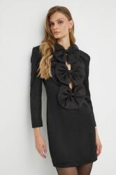 KARL LAGERFELD rochie culoarea negru, mini, mulata 9BYX-SUD1HH_99X