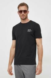 Gant tricou din bumbac culoarea negru, cu imprimeu 9BYX-TSM1C6_99X