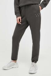Casall pantaloni de trening culoarea gri, neted PPYX-SPD11R_90X
