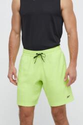 Reebok pantaloni scurți de antrenament Workout Ready culoarea verde 9BYX-SZM06U_71X