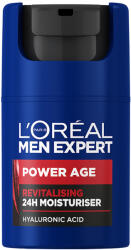 L'Oréal L'ORÉAL PARIS Men Expert Power Age revitalizáló, akár 24 órás hidratáló krém 50 ml