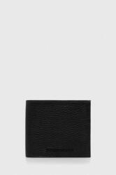Emporio Armani portofel de piele barbati, culoarea negru 99KK-PFM04O_99X