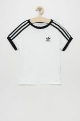 Adidas tricou de bumbac pentru copii culoarea alb, cu imprimeu 9BYY-TSK00B_00X