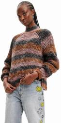 Desigual pulover femei, cu guler 9BYX-SWD0EZ_MLC