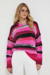 PINKO pulover din amestec de lana femei, culoarea roz 9BYX-SWD051_30X