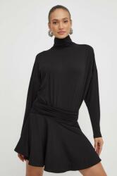 PINKO rochie culoarea negru, mini, oversize, 102193 A1DE 9BYX-SUD15D_99X
