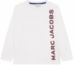 Marc Jacobs longsleeve din bumbac pentru copii culoarea alb, cu imprimeu 9BYX-BUK01L_00X