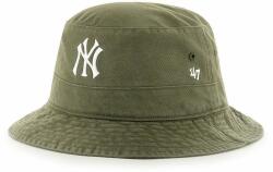 47 brand 47brand pălărie MLB New York Yankees culoarea verde, bumbac 99KK-CAM0D5_91X
