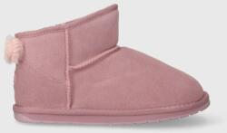 Emu Australia cizme de zapada din piele intoarsa K12953 Rigel Kids culoarea roz 9BYX-OBG0A8_34X