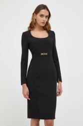 TWINSET rochie culoarea negru, mini, mulata 9BYX-SUD1EN_99X