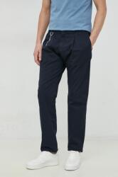 Paul&Shark pantaloni barbati, culoarea albastru marin, cu fason chinos PPYX-SPM035_59X