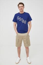 G-Star Raw tricou din bumbac cu imprimeu PPYY-TSM261_59X