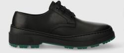 Camper pantofi de piele Brutus Trek barbati, culoarea negru 9BYX-OBM1LS_99X