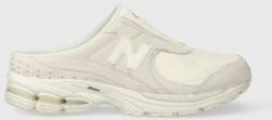 New Balance papuci M2002RMQ culoarea alb 9BYX-OBM1D3_00X