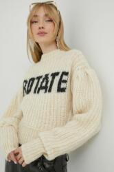 ROTATE pulover femei, culoarea bej, călduros PPYX-SWD0BA_01X