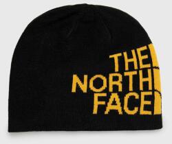 The North Face beanie cu două fețe culoarea negru, din tesatura neteda 9BYY-CAU0EI_99X