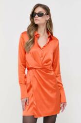 Patrizia Pepe rochie culoarea portocaliu, mini, evazati 9BYX-SUD0H3_22X