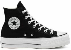 Converse teniși Chuck Taylor All-Star Hi Platform Black White PPY8-OBD28D_99X (560845C)