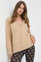 PINKO pulover femei, culoarea maro 9BYX-SWD04W_88X