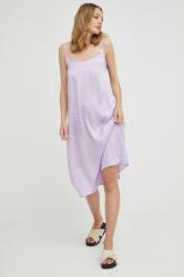 ANSWEAR rochie culoarea violet, midi, drept BBYY-SUD1K2_45X