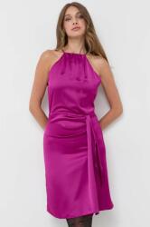 PINKO rochie culoarea violet, mini, drept 9BYX-SUD0AN_49X
