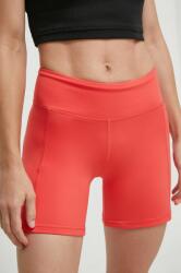 Reebok pantaloni scurți de antrenament LUX COLLECTION culoarea roz, neted, medium waist 9BYX-SZD08C_30X