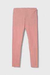 United Colors of Benetton leggins copii culoarea roz, neted 9BYX-LGG04S_30X