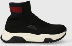 Tommy Hilfiger sneakers pentru copii culoarea negru 9BYX-OBK163_99X