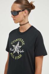 Converse tricou din bumbac culoarea negru 9BYX-TSD0TN_99X