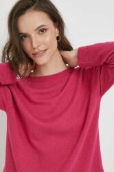 Benetton pulover din amestec de lana femei, culoarea roz, light 9BYX-BLD0NR_30X