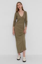 Samsøe Samsøe Rochie culoarea bej, maxi, mulat 9BY8-SUD0JW_81X