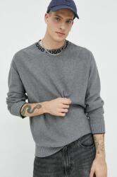 HUGO BOSS pulover de bumbac bărbați, culoarea gri, light 50474813 9BYY-SWM0LE_09X